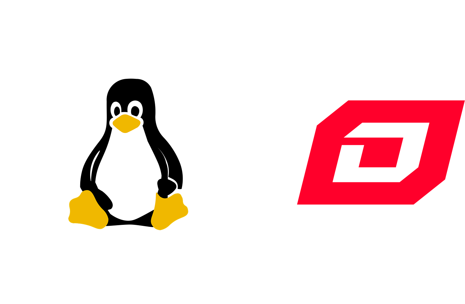 Linux readiness banner with Tux and platform checkmarks